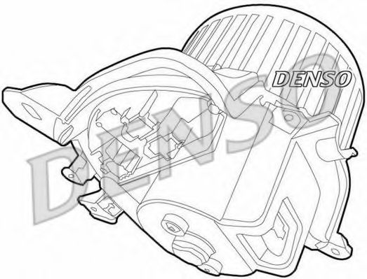 Вентилятор салону DENSO DEA01012