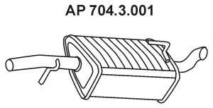 Глушник EBERSPÄCHER 704.3.001