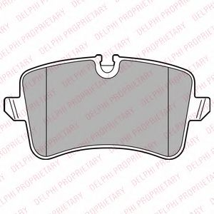 Тормозные колодки DELPHI LP2446