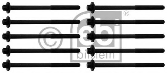 Комплект болтов головки блока цилиндров (ГБЦ) FEBI 39805