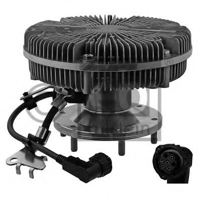 Вязкостная муфта вентилятора охлаждения FEBI BILSTEIN 40874