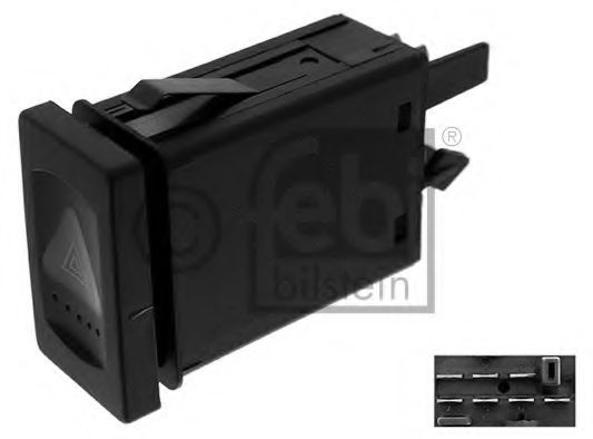 Кнопка включения аварийной сигнализации FEBI 44701