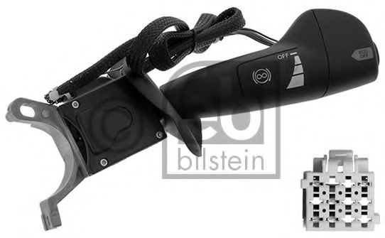 Вимикач на колонці рульового управління; Вимикач, моторне гальмо FEBI BILSTEIN 48593