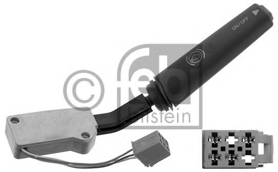 Вимикач на колонці рульового управління; Вимикач, моторне гальмо FEBI BILSTEIN 48604