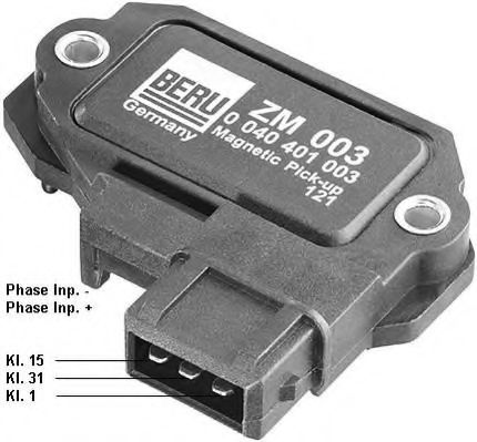 Коммутатор зажигания BERU ZM003