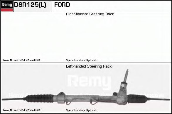 Рулевой механизм DELCO REMY DSR1243L
