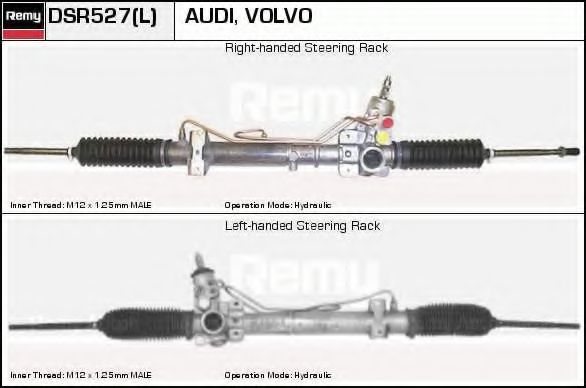 Рулевой механизм DELCO REMY DSR526L Remanufactured REMY (Multiline)
