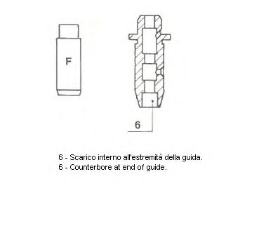 Направляющая втулка клапана METELLI 01-S2891 Standard