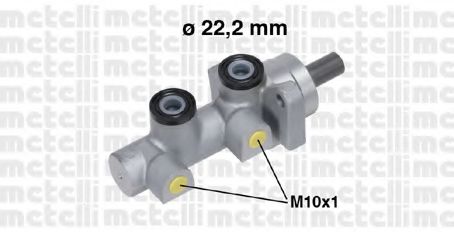 Главный тормозной цилиндр METELLI 05-0722