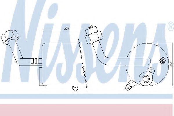 Осушитель кондиционера NISSENS 95399