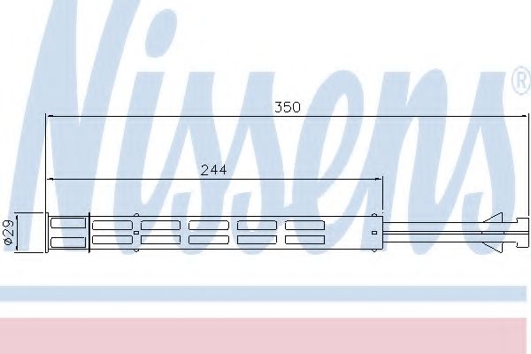 Осушитель кондиционера NISSENS 95502