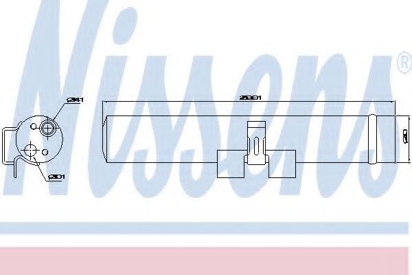 Осушитель кондиционера NISSENS 95516