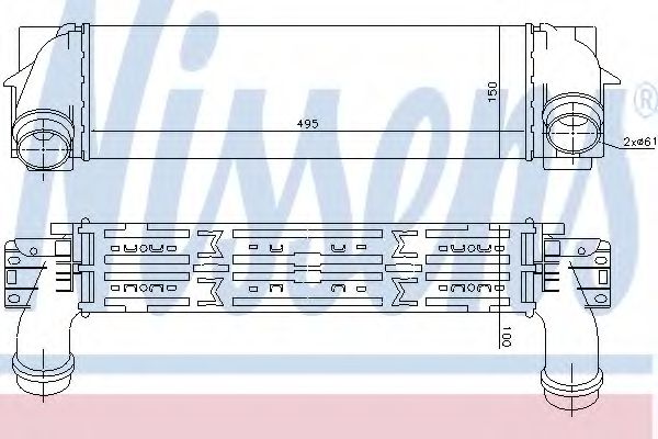 Интеркулер NISSENS 96439