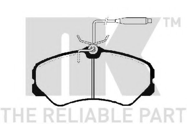 Тормозные колодки NK 229954