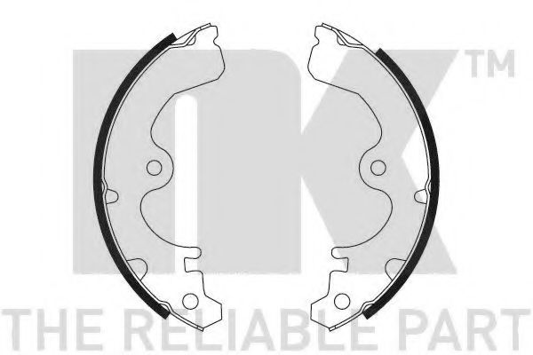 Тормозные колодки NK 2745399