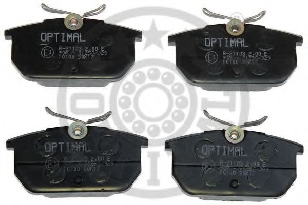 Тормозные колодки OPTIMAL 10100