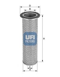 Воздушный фильтр UFI 27.016.00