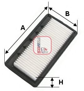 Воздушный фильтр SOFIMA S 3538 A