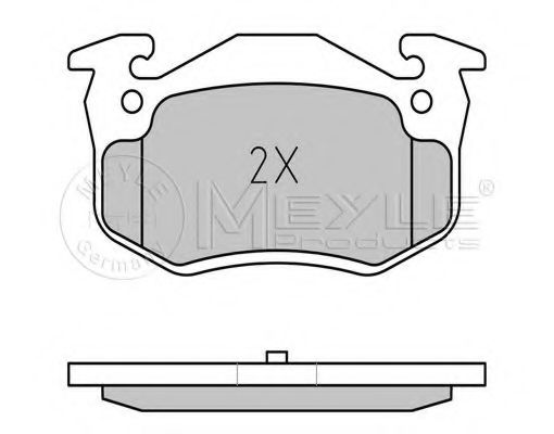 Тормозные колодки MEYLE 025 209 7311/PD PLATINUM PAD