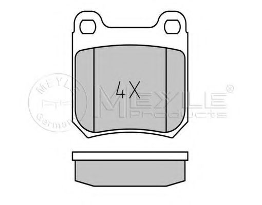 Тормозные колодки MEYLE 025 210 5015/PD PLATINUM PAD
