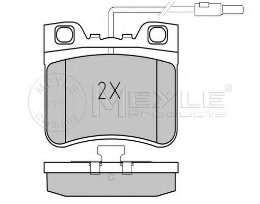 Тормозные колодки MEYLE 025 212 6717/PD PLATINUM PAD