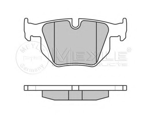 Тормозные колодки MEYLE 025 212 8217/PD PLATINUM PAD