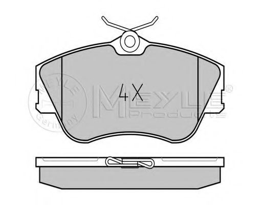 Тормозные колодки MEYLE 025 214 7919/PD PLATINUM PAD