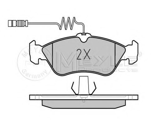 Тормозные колодки MEYLE 025 215 9218/PD PLATINUM PAD