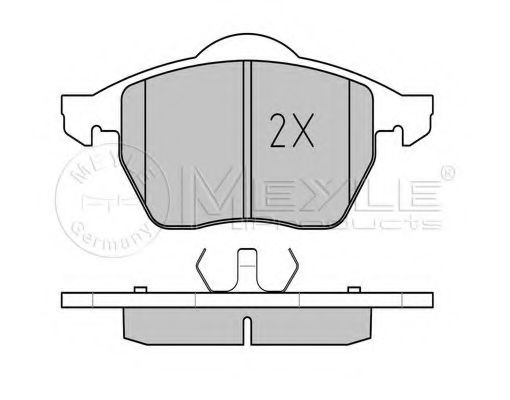 Тормозные колодки MEYLE 025 219 1119/PD PLATINUM PAD