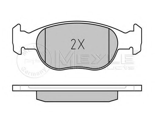 Тормозные колодки MEYLE 025 219 3017/PD PLATINUM PAD
