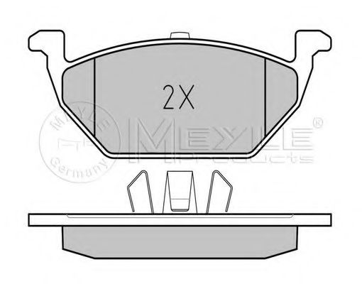 Тормозные колодки MEYLE 025 231 3019/PD PLATINUM PAD