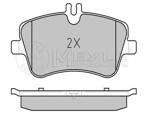 Тормозные колодки MEYLE 025 231 4419/PD PLATINUM PAD