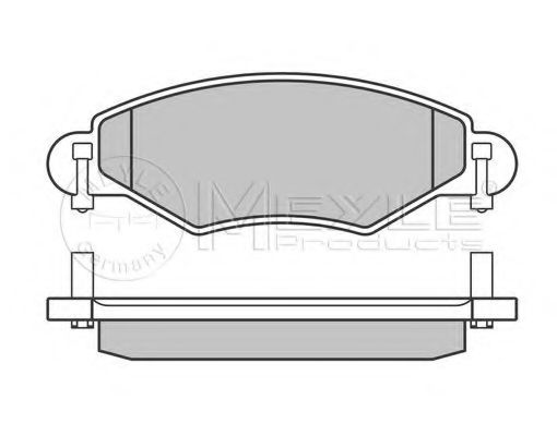 Тормозные колодки MEYLE 025 233 4017/PD PLATINUM PAD