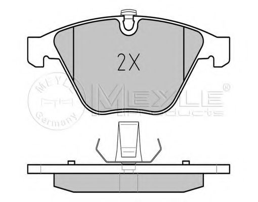 Тормозные колодки MEYLE 025 233 4720/PD PLATINUM PAD