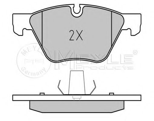 Тормозные колодки MEYLE 025 237 9420/PD PLATINUM PAD