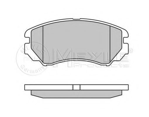 Тормозные колодки MEYLE 025 238 9116/PD PLATINUM PAD