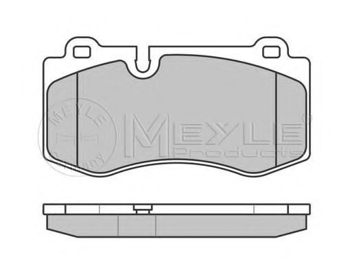 Тормозные колодки MEYLE 025 239 6018/PD PLATINUM PAD