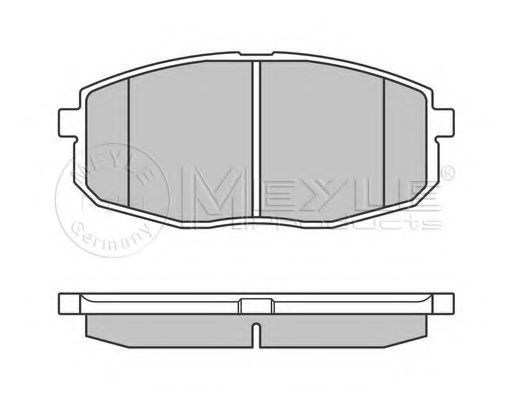 Тормозные колодки MEYLE 025 239 6617/PD PLATINUM PAD