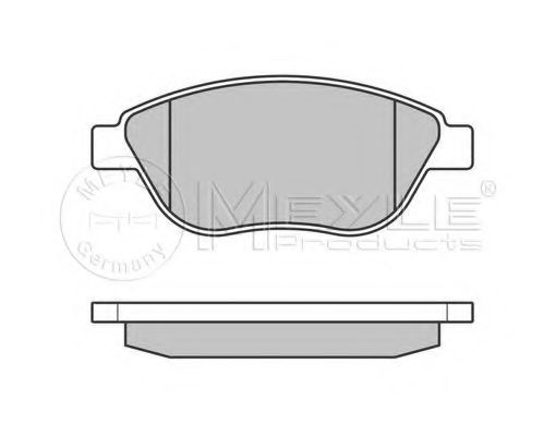Тормозные колодки MEYLE 025 239 8119/PD PLATINUM PAD