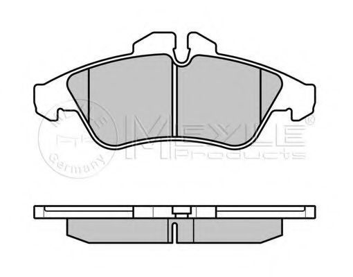 Тормозные колодки MEYLE 025 239 9020/PD PLATINUM PAD