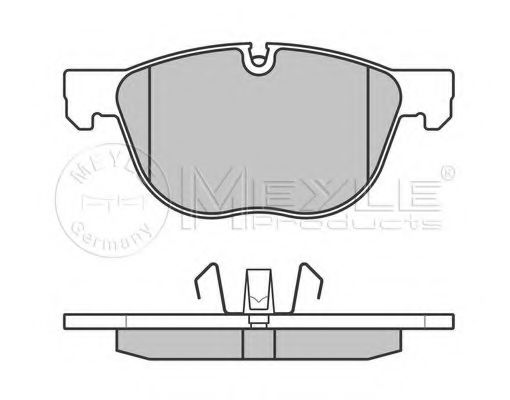 Тормозные колодки MEYLE 025 241 7019/PD PLATINUM PAD