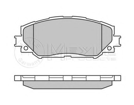 Тормозные колодки MEYLE 025 243 3617/PD PLATINUM PAD