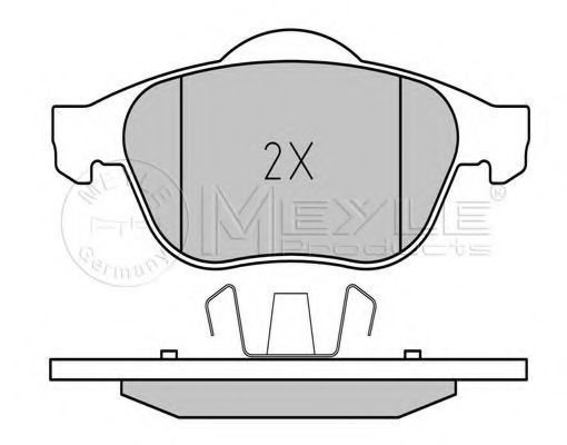 Тормозные колодки MEYLE 025 245 3618