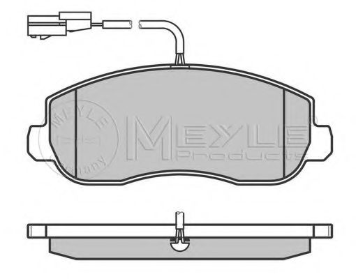Тормозные колодки MEYLE 025 251 4718/PD PLATINUM PAD