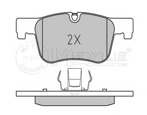 Тормозные колодки MEYLE 025 255 0618/PD PLATINUM PAD