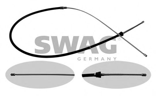Трос ручника SWAG 30 93 6348