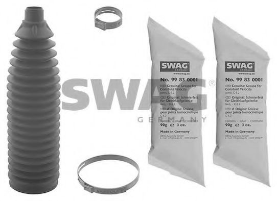 Комплект пыльников рулевой рейки SWAG 40 94 0915