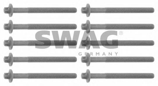 Комплект болтов головки блока цилиндров (ГБЦ) SWAG 60 92 4099