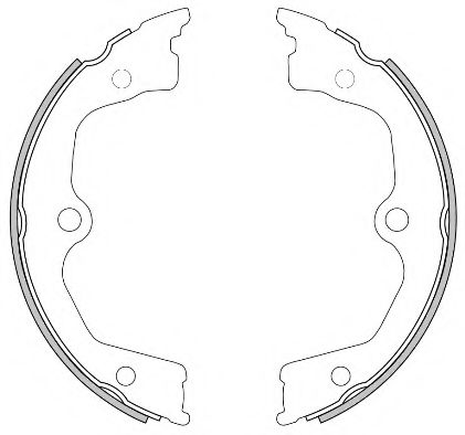 Тормозные колодки REMSA 4626.00