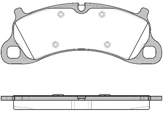 Тормозные колодки REMSA 1542.00